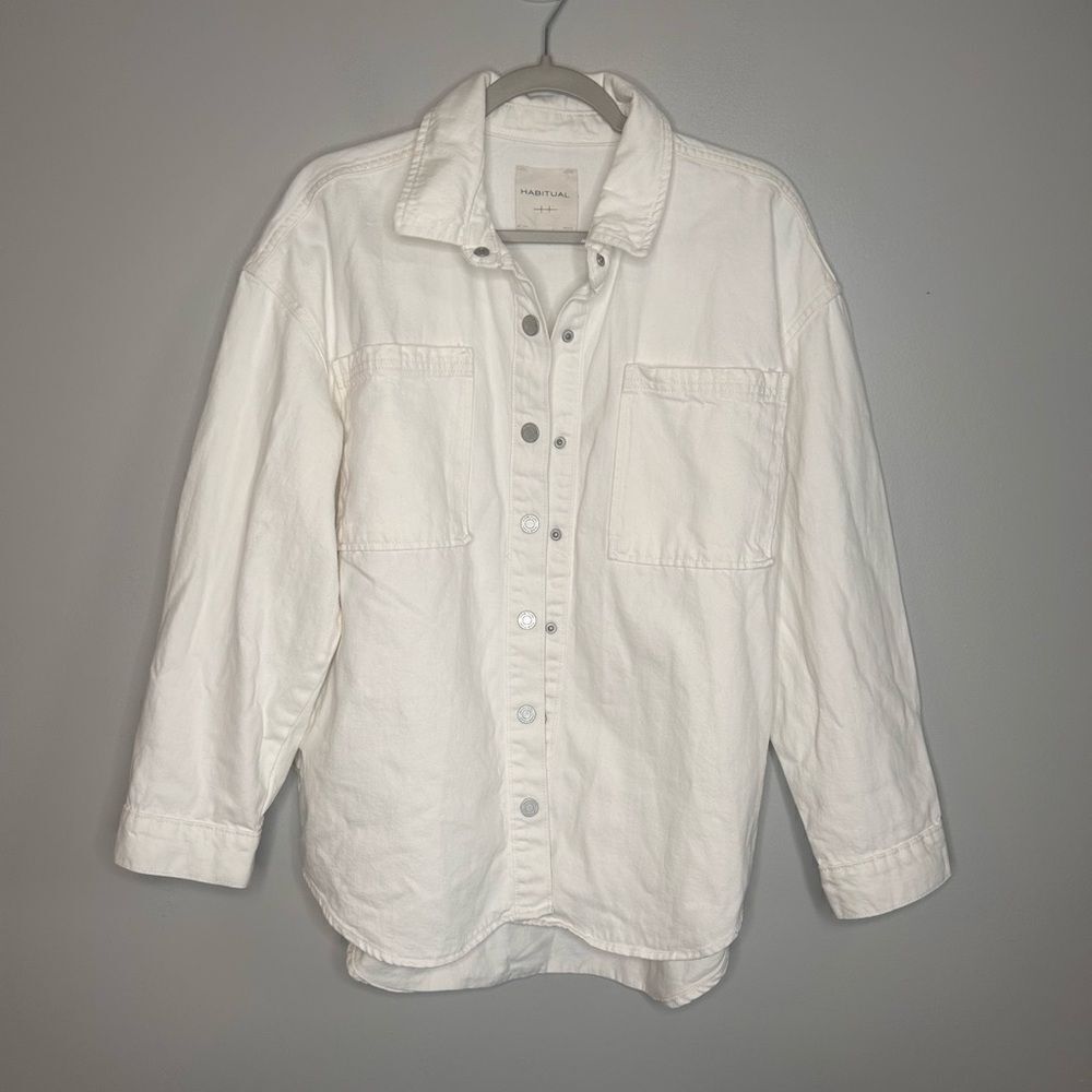 Habitual Denim Oversized Shirt